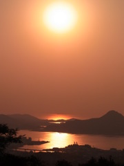 佐世保の夕焼け