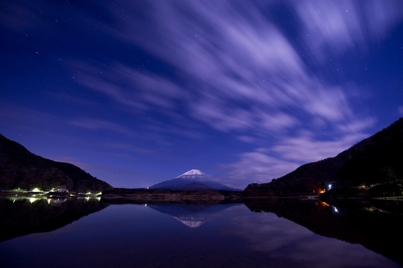 星空下の富士山・2010