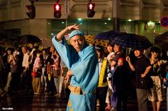 大宮の祭り、変なおっさん