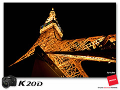 去年撮ったtokyo tower