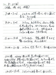 旅立ち日記