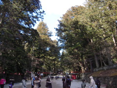 東照宮までの道1