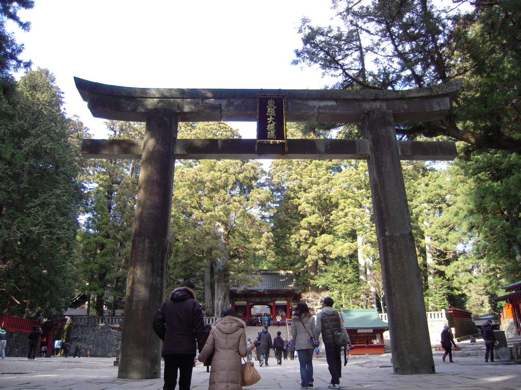 東照宮の鳥居