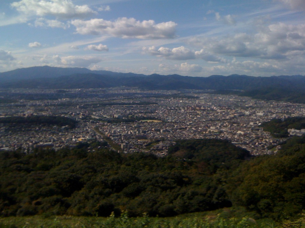 京都大文字山