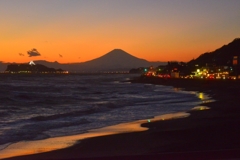 七里ヶ浜暮色1
