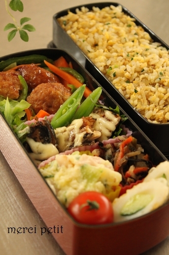 パラパラ卵飯☆鰯マヨ弁当　