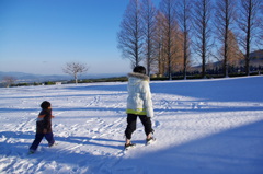 2011　元旦　雪のち快晴