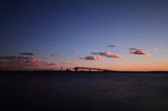 夕焼け＠城南島