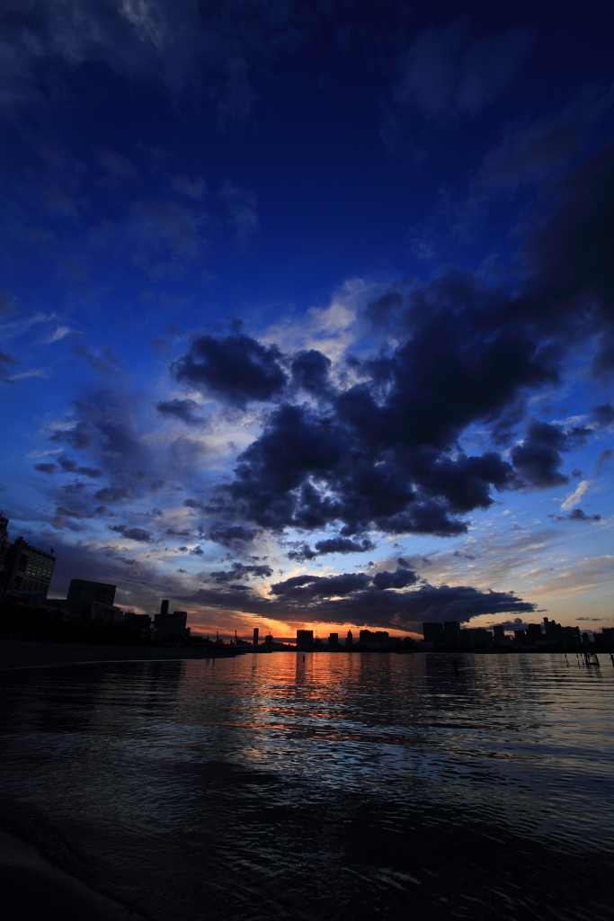 お台場の空