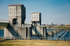 宿河原堰