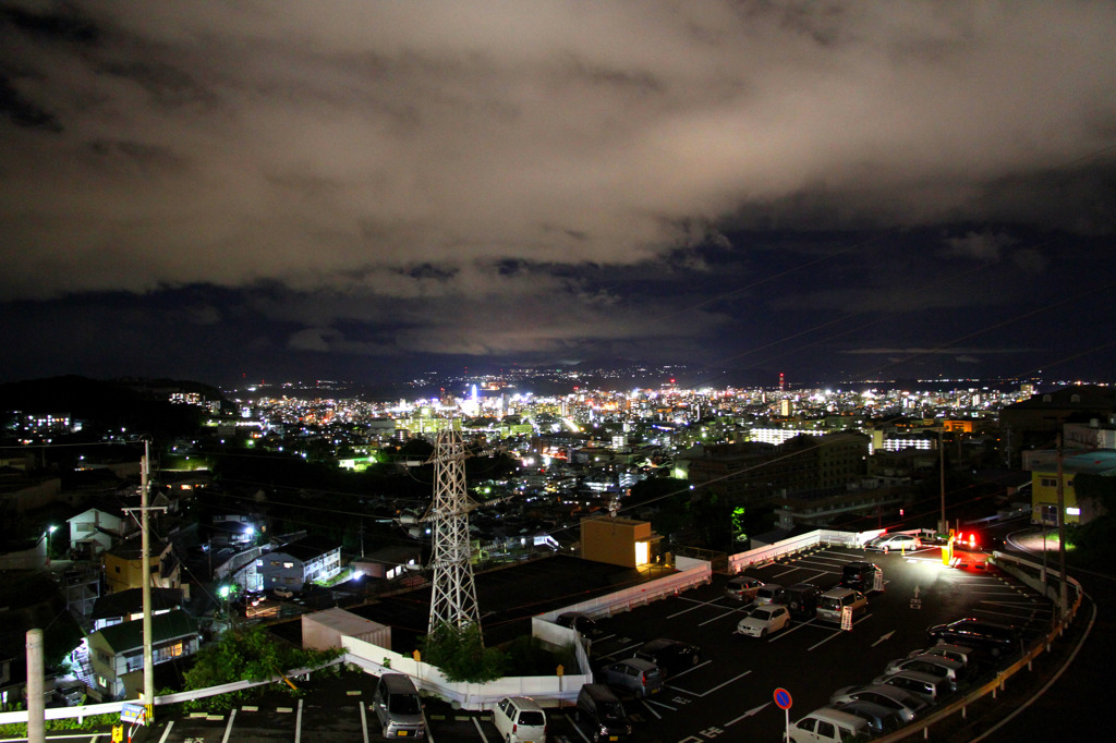 鹿児島市の夜景