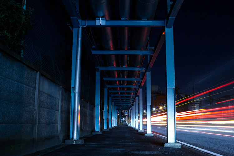 工場夜景