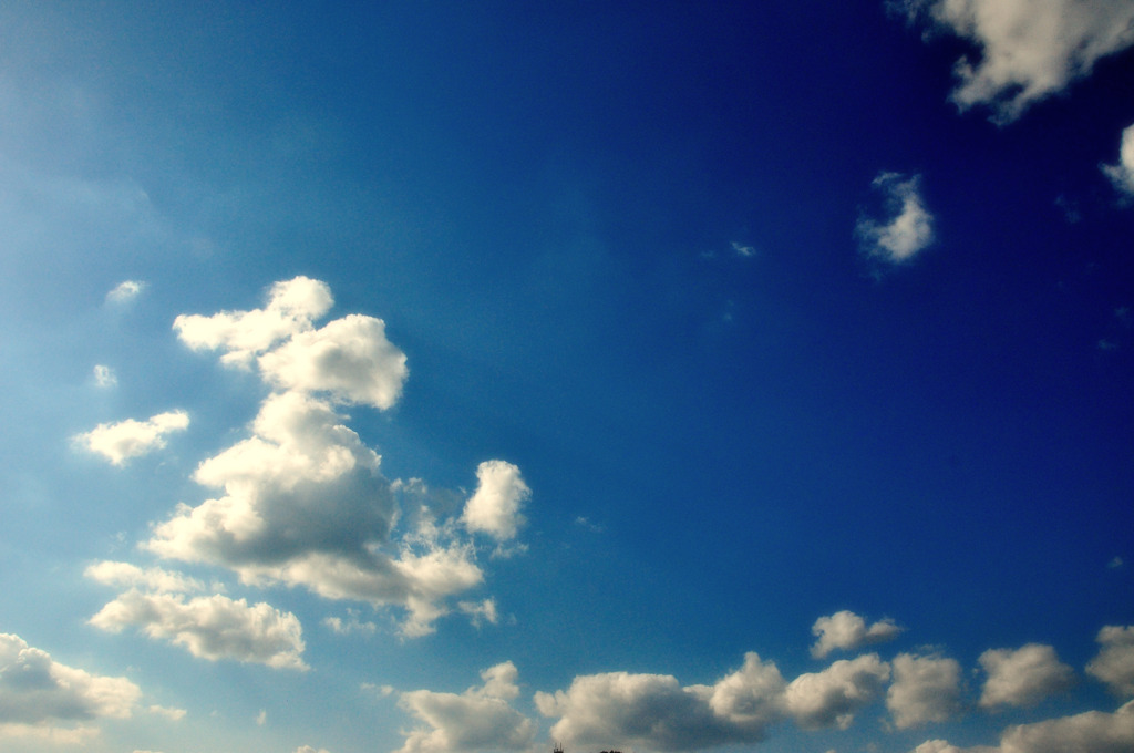 Blue of the begining