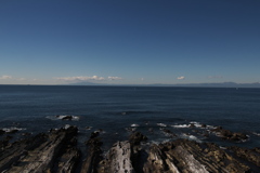 荒崎より伊豆半島