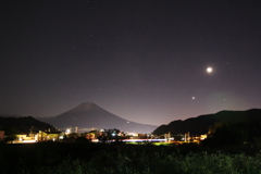 月夜富士