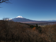 忍野二十曲峠からの富士
