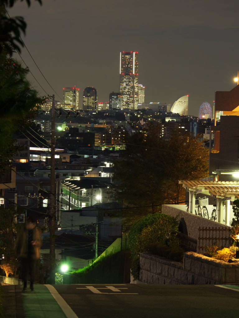 餅井坂からみなとみらい