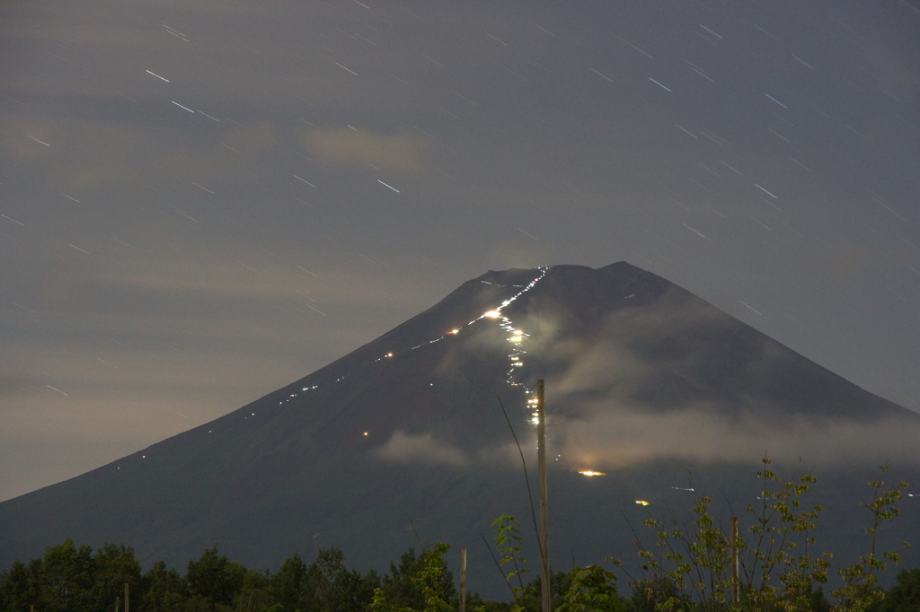 夜富士