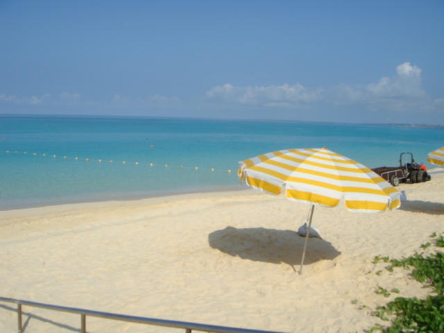 海と砂浜