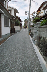 まっすぐ、でもなく