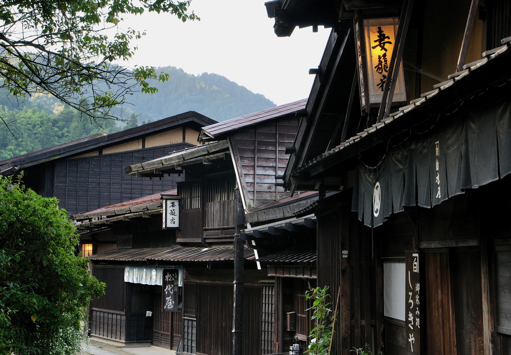 旧中山道　妻籠宿