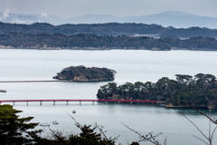 松島湾冬景色