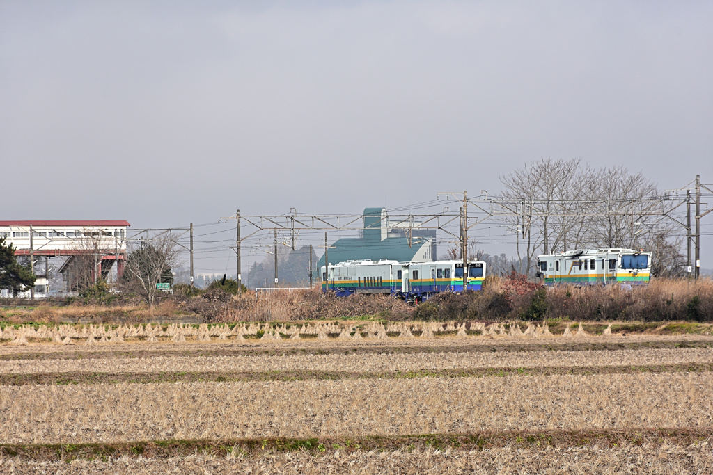 20231207-レール削正車の休日