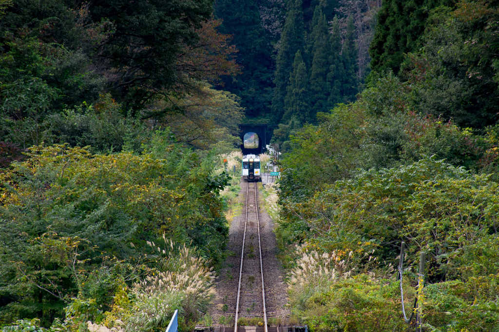 陸羽西線　羽前前波駅