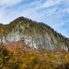 磐司岩の紅葉