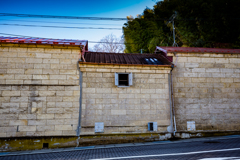 米穀店の倉庫