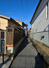 石畳の路地