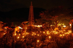 千灯供養（化野念仏寺）