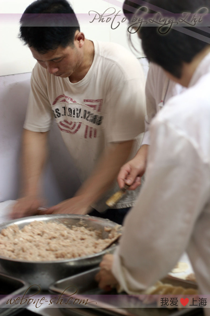 上海の小吃屋台。