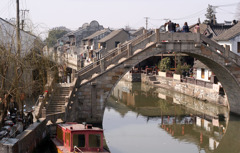 楓ジンの水郷古鎮