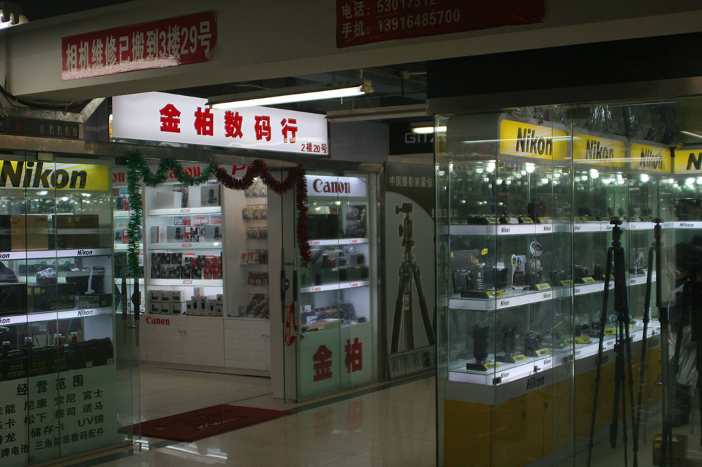 上海カメラ市場（内部編）
