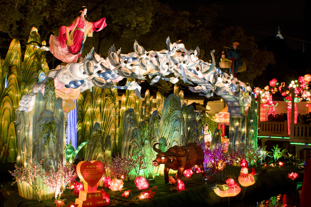 上海ランタン祭り(豫园灯会2014)