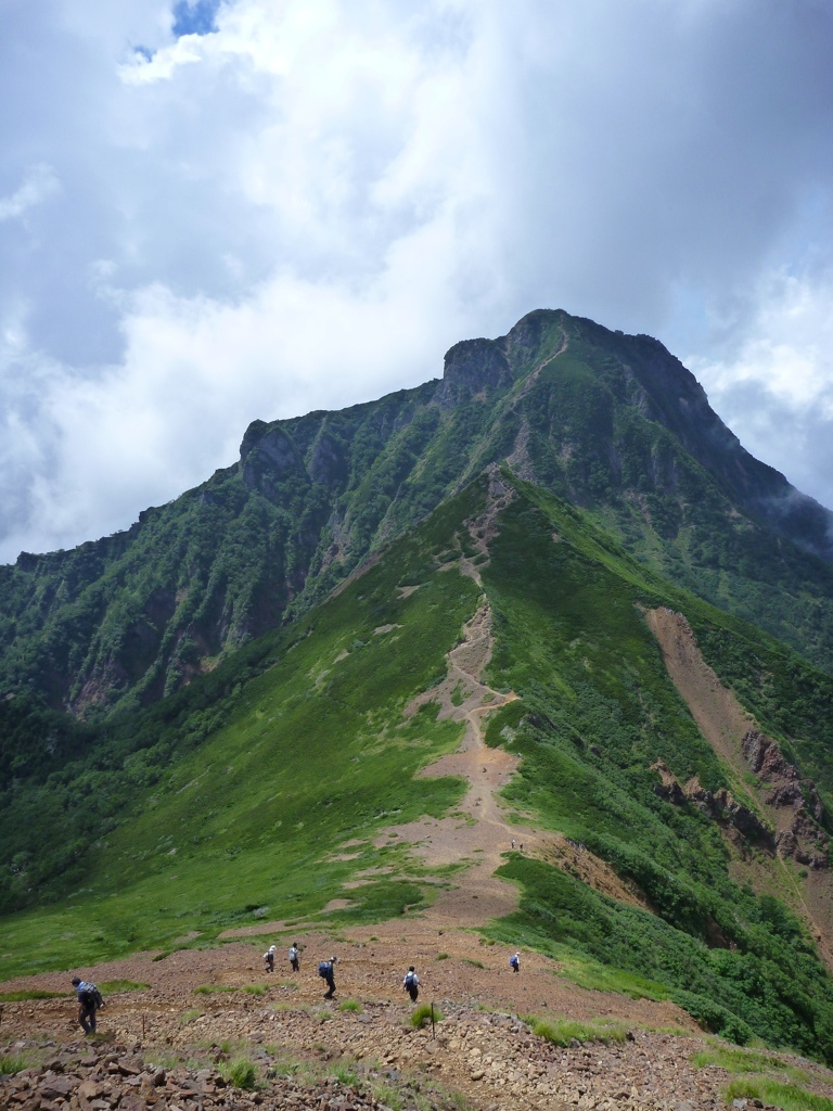 中岳と阿弥陀岳