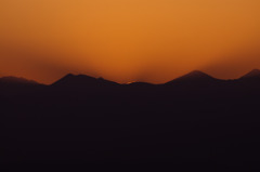 夕暮れ