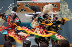 琴庄神楽団 土蜘蛛 フジグラン東広島にて