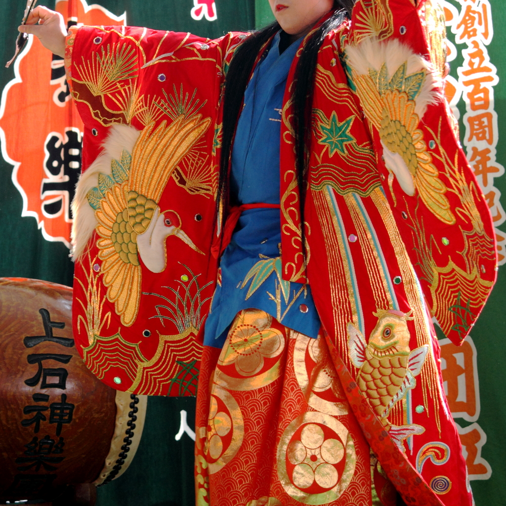 鶴と鯉