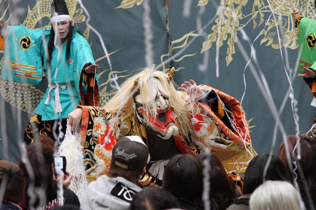 琴庄神楽団 土蜘蛛 フジグラン東広島にて