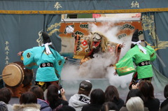 琴庄神楽団 土蜘蛛 フジグラン東広島にて