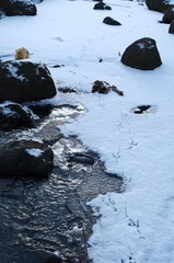 川を歩く