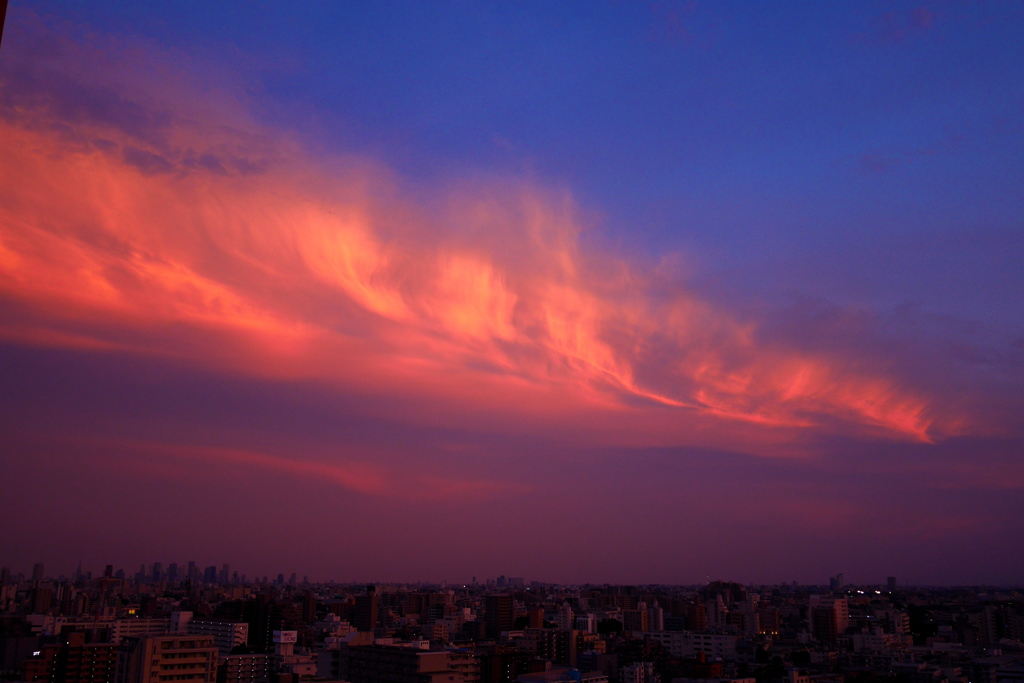 7月の雲