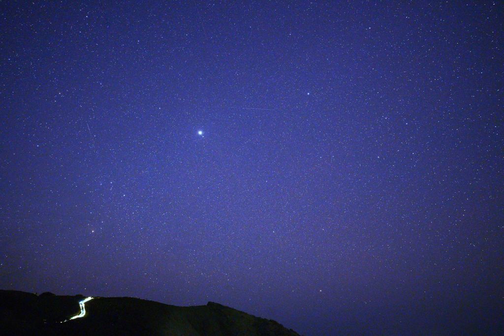 星空に続く道