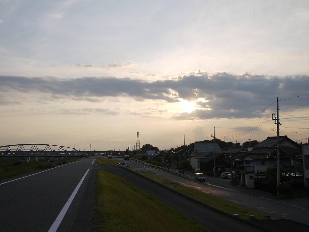 夕陽が見たくて・・・