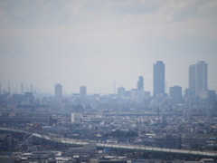 名古屋駅前ビル群