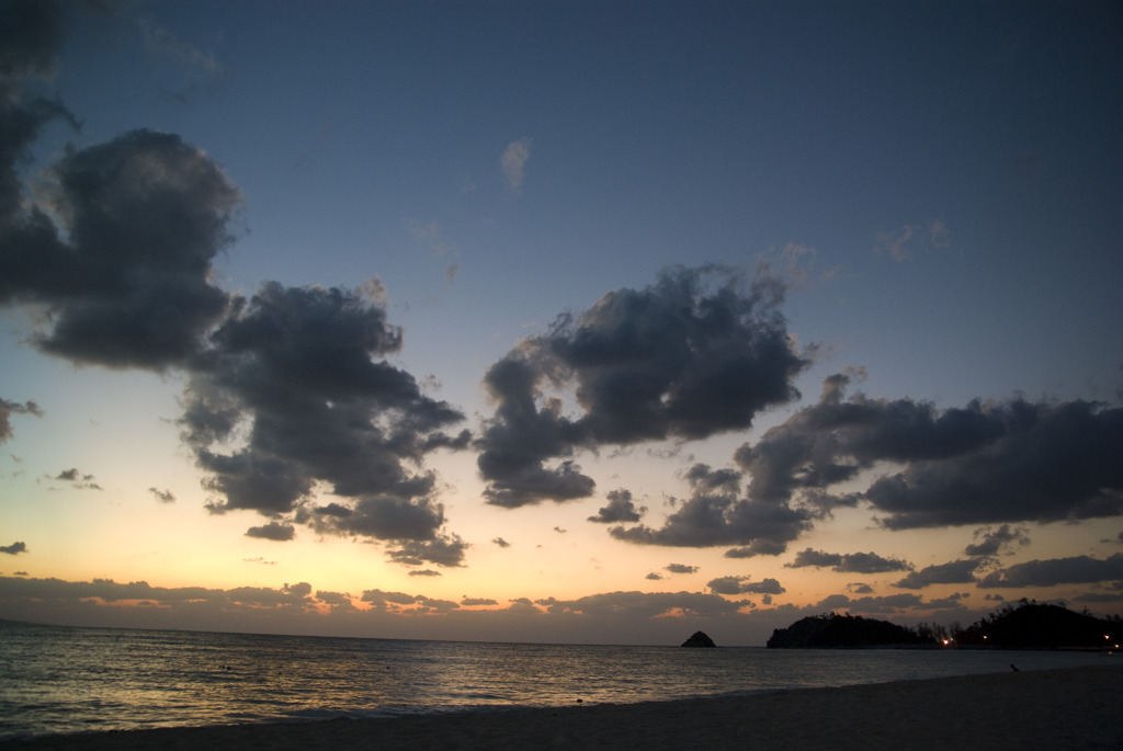 奥間夕日⑧