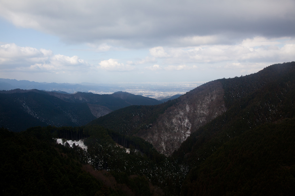 金剛山ロープウェイから