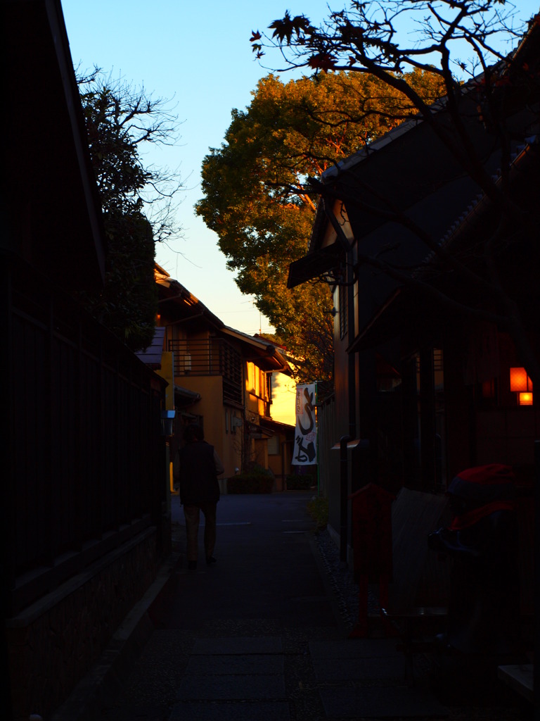 夕暮れのかえりみち